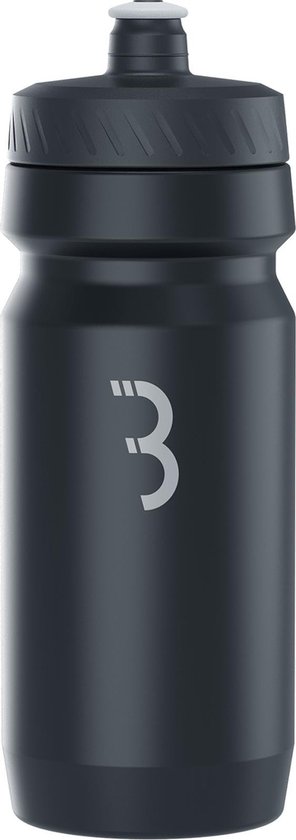 BBB Cycling BBB Cycling CompTank Bidon Racefiets - Inhoud 550 ml - Drinkbus Fiets - BPA Vrij - Zwart/Wit - BWB-01