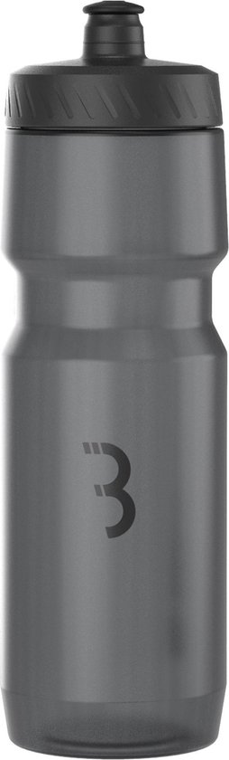 BBB Cycling BBB Cycling CompTank XL Bidon Racefiets - Inhoud 700 ml - Drinkbus Fiets - BPA Vrij - Donker Grijs/Zwart - BWB-05