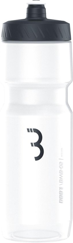 BBB Cycling BBB Cycling CompTank XL Bidon Racefiets - Inhoud 700 ml - Drinkbus Fiets - BPA Vrij - Wit/Zwart - BWB-05