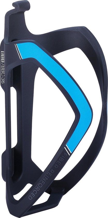 BBB Cycling Bidonhouder Racefiets, Mountainbike - Composiet - Drinkbushouder Zwart/Blauw - FlexCage BBC-36 van BBB Cycling
