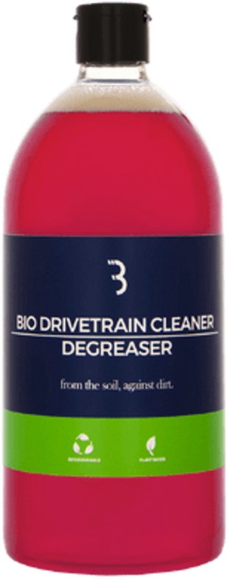BBB Cycling Bio DriveTrain Cleaner - Kettingreiniger Fiets - Plantaardige Ketting Ontvetter - Geschikt Voor Ketting, Cassette en Aandrijfonderdelen - 1 Liter - BTL-250 van BBB Cycling