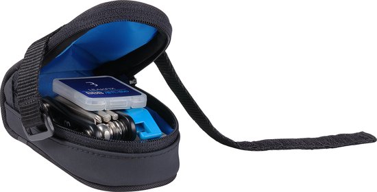 BBB Cycling CombiSet RacePack Zadeltas Fiets - Racefiets Tas - Tasje Met Basic Toolkit - Zwart - 0.5 L - BSB-55 van BBB Cycling