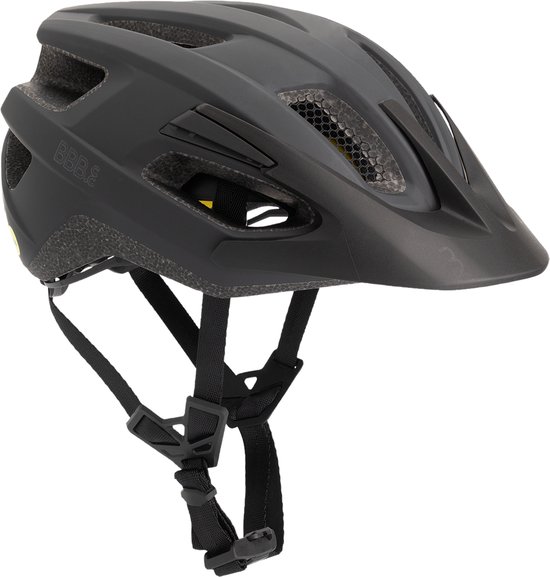 BBB Cycling Dune MIPS 3.0 Fidlock Fietshelm Volwassenen - MTB Helm & Racefiets Helm - Wielrenhelm - Fietshelm Dames - Fietshelm Heren - Donker Grijs Maat S (52-55cm) - BHE-23