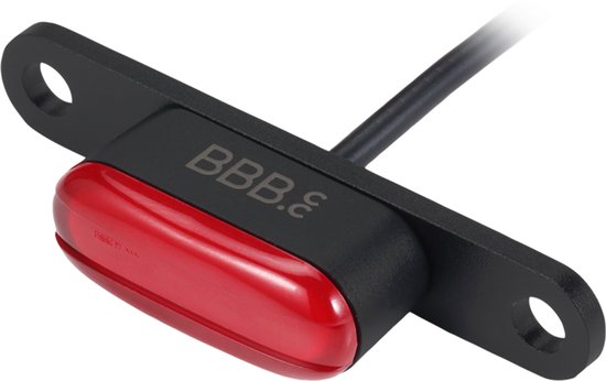 BBB Cycling E-Signal - Compacte E-Bike Fietsverlichting - Bevestiging Zadelpen of Bagagedrager - STVZO Gecertificeerd - Voor 12V E-Bike Systemen - BLS-243E