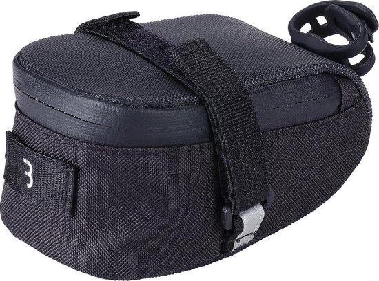 BBB Cycling EasyPack Zadeltas Fiets - Racefiets Tas - Wielren Tasje - Waterbestendig - Zwart - Maat S - BSB-31S van BBB Cycling