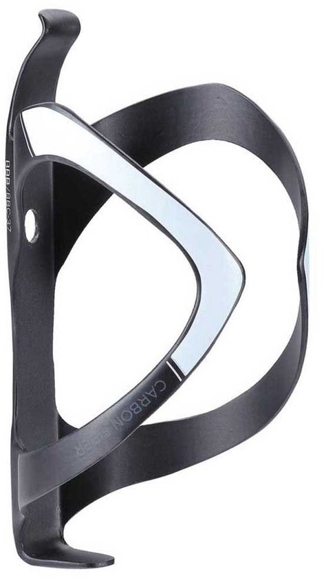 BBB Cycling FiberCage Bidonhouder Fiets – Carbon Bidonhouder Racefiets – Lichtgewicht UD-Carbon Drinkbushouder – Zwart – BBC-37