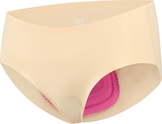 BBB Cycling Fietsonderbroek Dames met Zeem - Sneldrogende Stretch Stof - Ideaal Voor Fietsvakantie of Woon-werk Verkeer - Ultradun Fietsondergoed Dames - Maat XL/XXL - ComfortBrief BUW-66 van BBB Cycling