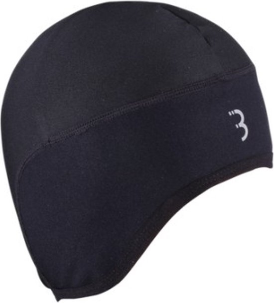 BBB Cycling Helmmuts Fiets - Windproof - Trioxx Thermo Fleece Materiaal - Fietsmuts voor onder Helm met Windblokker - Large - Underhelmet Cap WindBreak BBW-298
