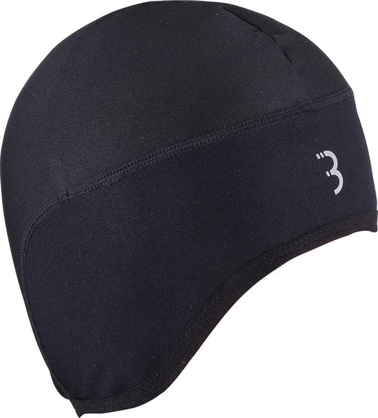 BBB Cycling Helmmuts Fiets - Windproof - Trioxx Thermo Fleece Materiaal - Fietsmuts voor onder Helm met Windblokker - Medium - Underhelmet Cap WindBreak BBW-298