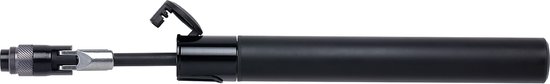 BBB Cycling HighRoad Minipomp - Compacte Fietspomp Racefiets - Max Druk 9 Bar - Geschikt voor Alle Ventielen & Tubeless - 19,2 CM - BMP-121