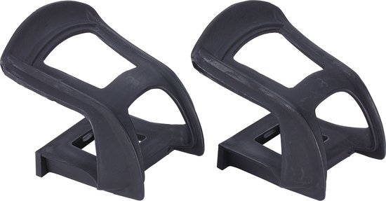 BBB Cycling NoseTight Toeclips Pedalen - Fiets Pedaal Adapter - Extra Grip en Kracht Overdracht - Alternatief voor Klikpedalen - Accessoires Fietspedalen - BPD-95