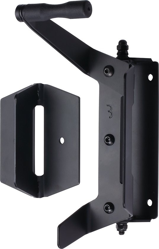 BBB Cycling ParkingLot Swivel Muurbeugel Fiets - Fietshaak voor de Muur - Ophangbeugel Fiets - Ophangsysteem Fiets - BTL-127 van BBB Cycling