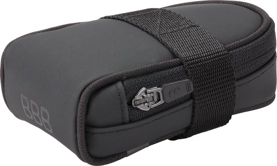 BBB Cycling RacePack Zadeltas Fiets - Racefiets Tas - Nylon Wielrenfiets Tasje - Zwart - 0.5 L - BSB-14 van BBB Cycling