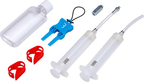 BBB Cycling Remontluchter Set - Bleedkit Shimano - Complete Rem Ontluchtingsset Shimano - Compatibel met Shimano MTB en Road Groepsets - BBS-103