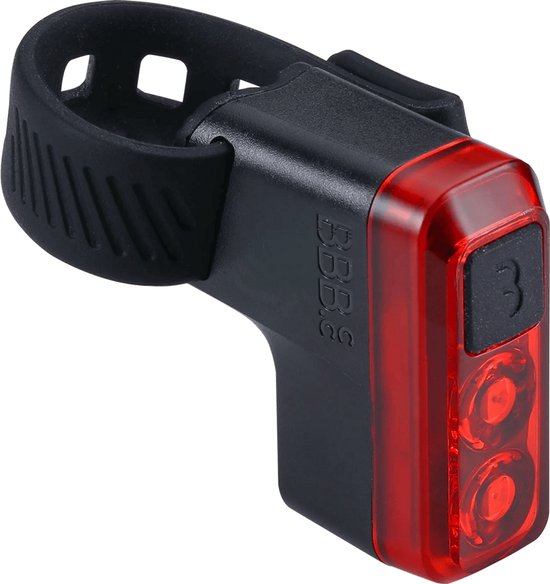 BBB Cycling Salute Achterlicht Fiets - Fietsverlichting USB C Oplaadbaar - Compact Achterlicht Racefiets - 8 Lumen - Accu 28 uur - Waterdicht - BLS-145