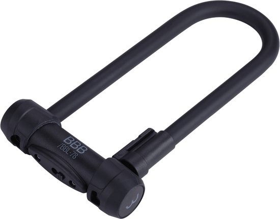 BBB Cycling Secure U - ART 3 Fietsslot - Beugelslot Fiets - Sold Secure Gold - Zwart - 29,5 x 14,1 cm - BBL-78 van BBB Cycling