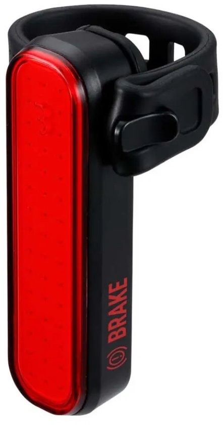 BBB Cycling SignalBrake Achterlicht Fiets met Remlicht – 80 Lumen - USB Oplaadbaar - IPX7 Waterdicht – Brandtijd: 41 uur – Fietsverlichting Racefiets & Mountainbike - BLS-256