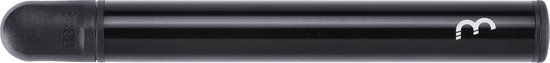 BBB Cycling SingleShot Mini Fietspomp - Hoge Druk: 8 BAR - 116 PSI - Compacte Handpomp Racefiets 16CM - Voor Presta Ventielen - BMP-101