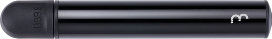 BBB Cycling SingleShot MTB - Lichtgewicht Mini Fietspomp - Minipomp Mountainbike - 60CC Pompvolume - Zwart - 17 cm - BMP-103 van BBB Cycling