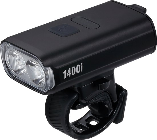 BBB Cycling StrikeDuo 1400i Koplamp Fiets – 1400 Lumen – USB Oplaadbaar – Brandtijd: 90 uur – IPX4 Regenbestendig – Fietsverlichting Racefiets & Mountainbike – BLS-271i