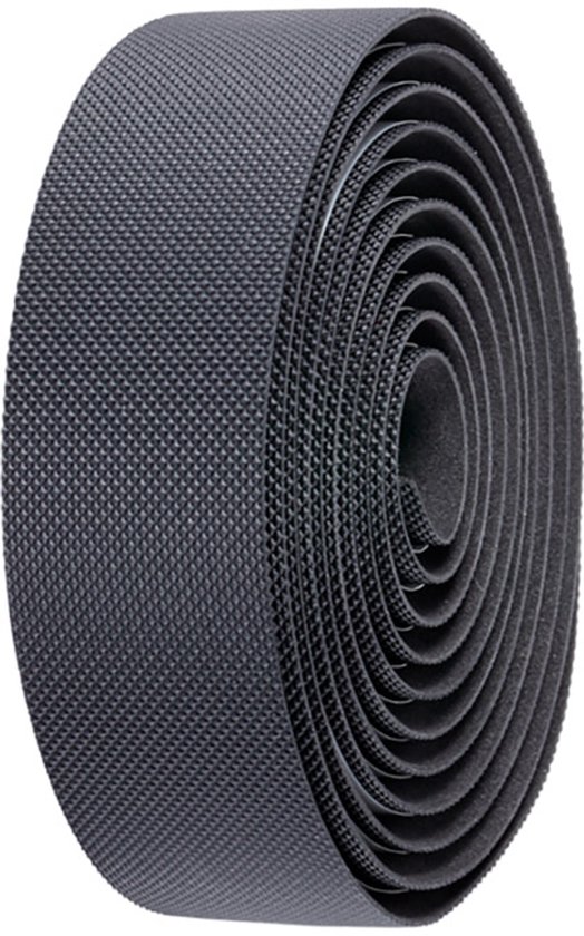 BBB Cycling Stuurlint Gravelbike en Racefiets - Beste Grip en Schokabsorptie - Lengte: 200cm - Dikte: 3.5mm - Incl. Stuurdoppen - Zwart - GravelRibbon Gel BHT-16 van BBB Cycling