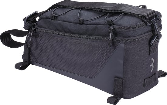 BBB Cycling TrunkPack Fietstas Bagagedrager – Bagagedragertas Groot – Trunkbag Met Schouderband – Zwart – BSB-134 van BBB Cycling