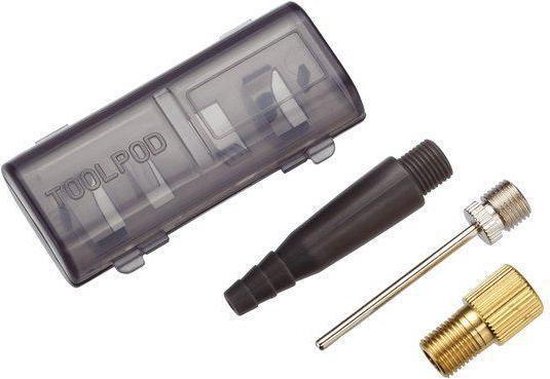 BBB Ventieladapter Zwart  - BFP-90 valve adapter set zwart  - one size