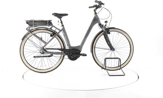 BBF Madrid Elektrische citybike Bosch Accu 500Wh 28" grijs Pro Elektrische Fiets