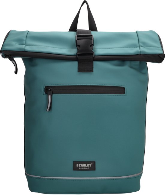 Beagles Originals Bicycle Originals Fietstas Rugzak 15,6 inch Laptop Vak Waterproof Weersbestendig - Petrol van Beagles