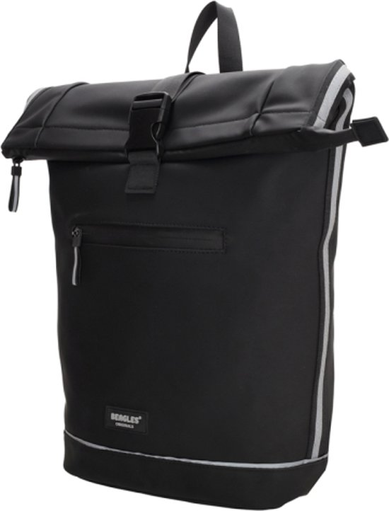 Beagles Originals Bicycle Originals Fietstas Rugzak 15,6 inch Laptop Vak Waterproof Weersbestendig - Zwart van Beagles