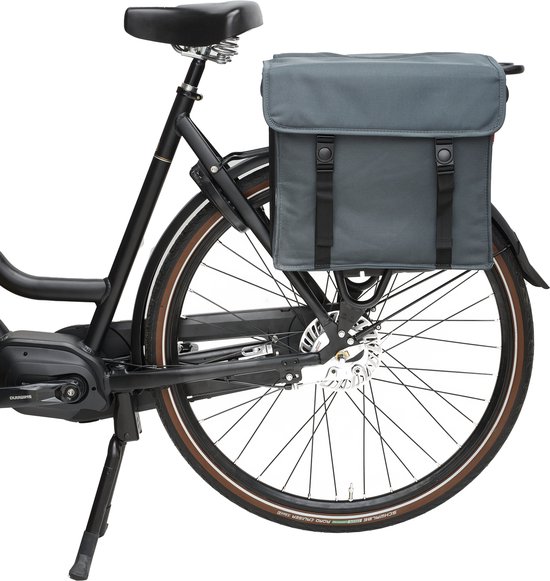 BECK Canvas - Fietstas - Grijs - Small van Beck.