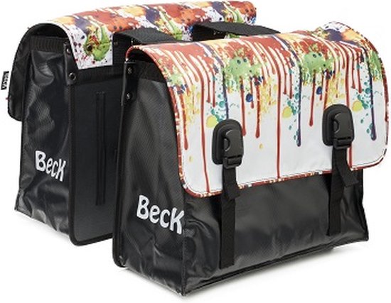 BECK Classic - Dubbele Fietsstas - Drippy - 46L van Merkloos