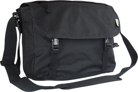 BECK Messenger Black Solid van Beck.