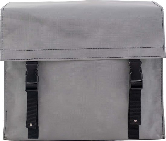 Beck Nostalgic - Fietstas - Zilver - 52L van Beck.