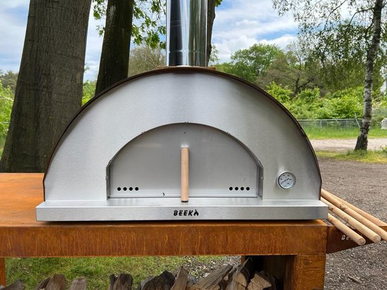 BEEK - Corten 90 - pizzaoven - houtgestookt - Cortenstaal - tot 4 pizza's tegelijk van BEEK