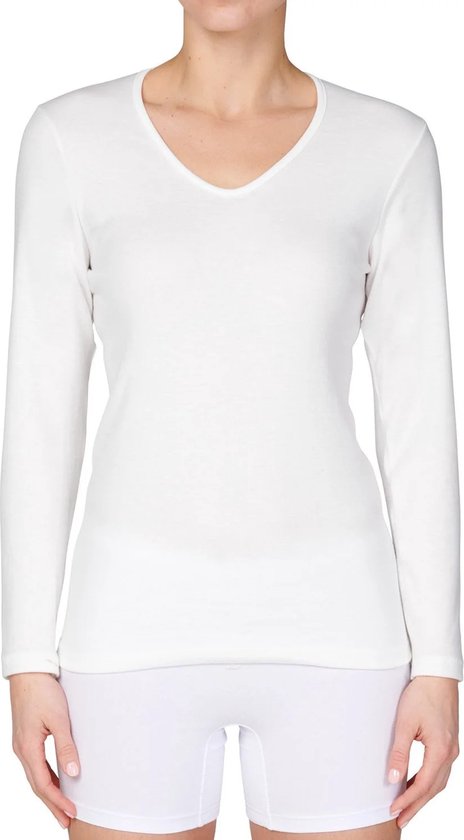 Beeren dames thermo shirt Lange mouw Wit - maat XL