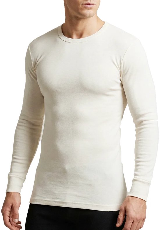 Beeren Heren Thermo Shirt lange mouw - Wit - maat XL