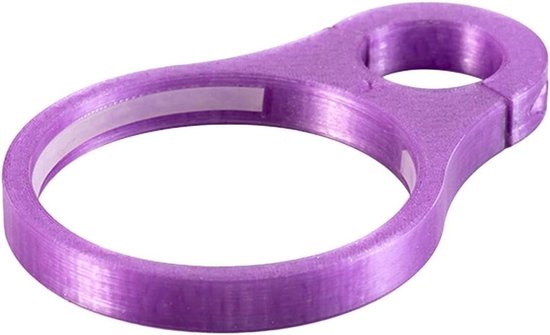 Bekerhouder Fiets - Stuurfleshouder - Hydratatie Onderweg - Anti-slip Stabiliteit - Compact Ontwerp - Violet