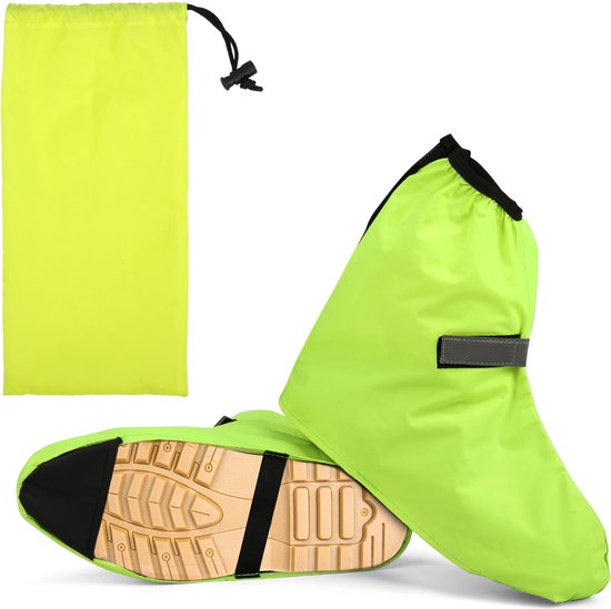 Belle Vous herbruikbare overschoenen - Antislip waterdichte schoenhoezen voor mannen en vrouwen - Schoenovertrek regenbescherming voor buiten - Groen