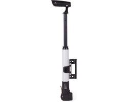 Benson Compacte fietspomp - universele steun - lichtgewicht - grijs/zwart van Benson