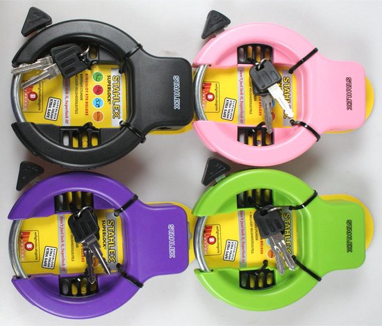 Benson Deluxe ringslot - stevig en duurzaam - mix van trendy kleuren van Benson