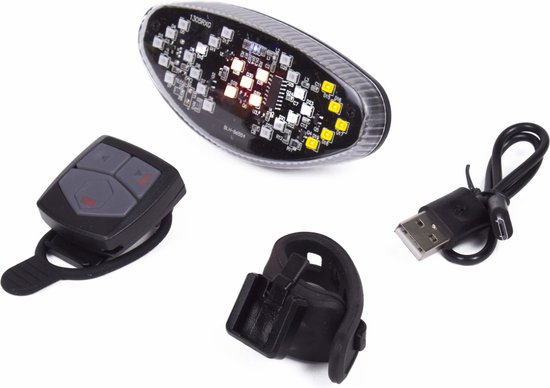 Benson Fietslamp met richtingaanwijzer - LED licht - Afstandsbediening