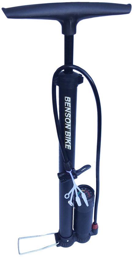 Benson Fietspomp - inclusief manometer - tot 10 bar