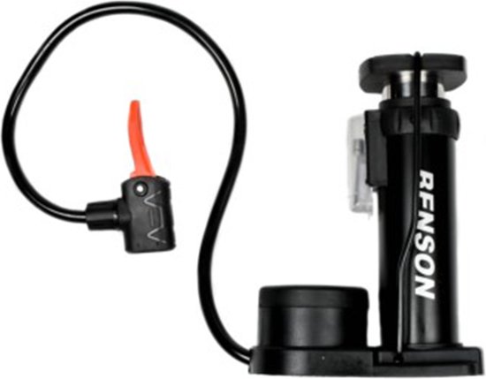Benson Mini voetpomp met druk meter - Fiets/auto/bal/luchtbed - Max: 8 Bar
