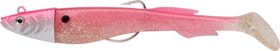 Berkley Power Sardine - Metallic Pink - 9cm - 10g - Wit van Berkley
