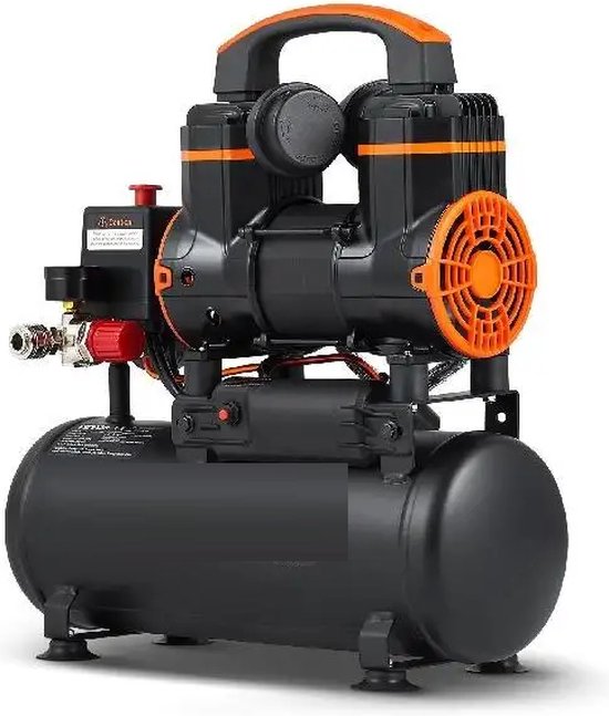 Betaalbare Goederen® Luchtcompressor - 9L - Luchtcompressor Bandenpomp - Elektrische Fietspomp - Compressoren - Olievrije Draagbare Luchtpomp