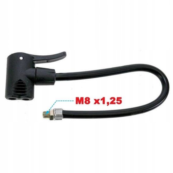 Beto Fietspomp Slang met AV/DV/FV Kop - 580mm