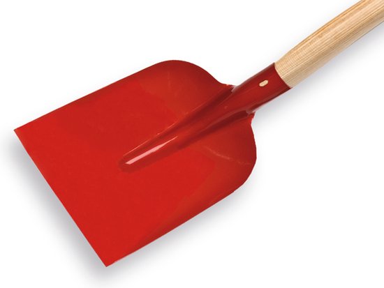 Betonschop rood gehard met steel 110 cm van Polet.