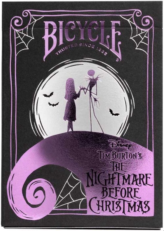 Bicycle Disney Tim Burton's The Nightmare Before Christmas - Premium Speelkaarten - Ultimates - Poker van Bicycle