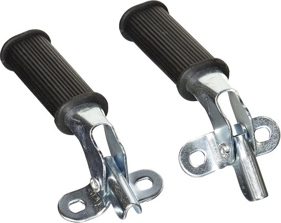 Bicycle Gear Voetsteunenset Anti-slip 70 X 25 Mm Staal Zwart van BIC
